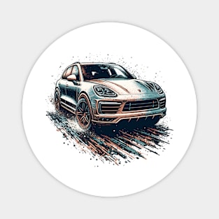 Porsche Cayenne Magnet